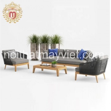 Bàn Ghế Sofa Mây Tre BGSF0032